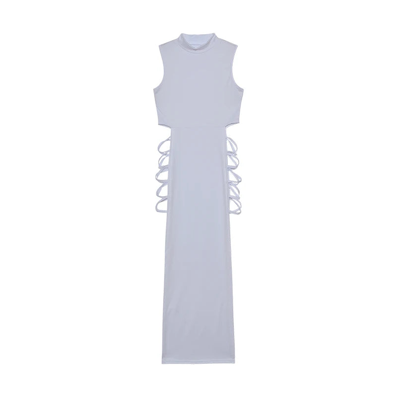 Womens Criss Cross Cut Out Dress