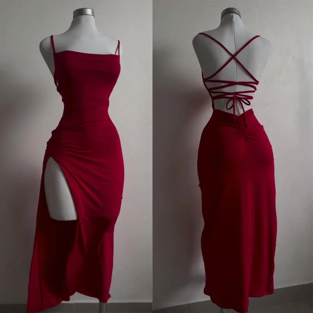 Halter Strap Dress