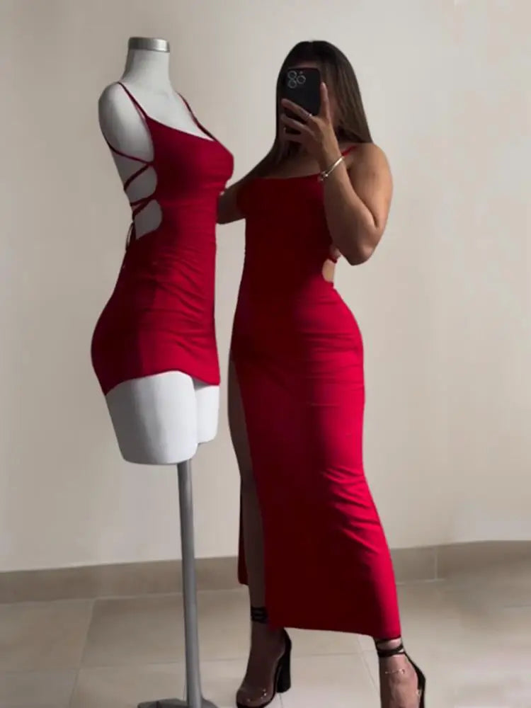 Halter Strap Dress